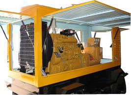 白水移动电站(移动柴油发电机组) 白水移动电站(移动柴油发电机组)